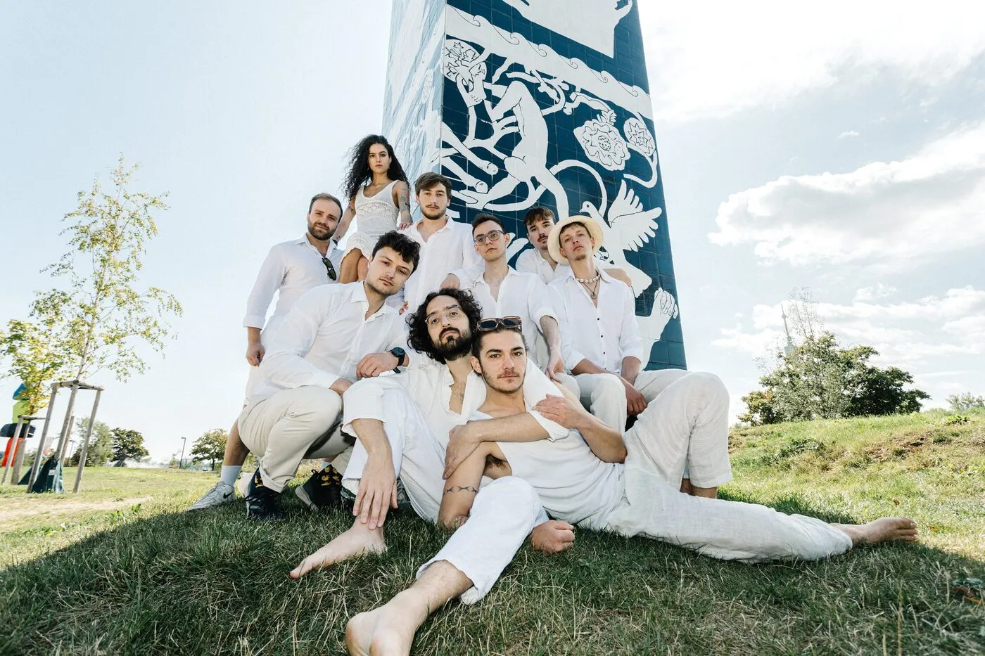 Bandfoto quer